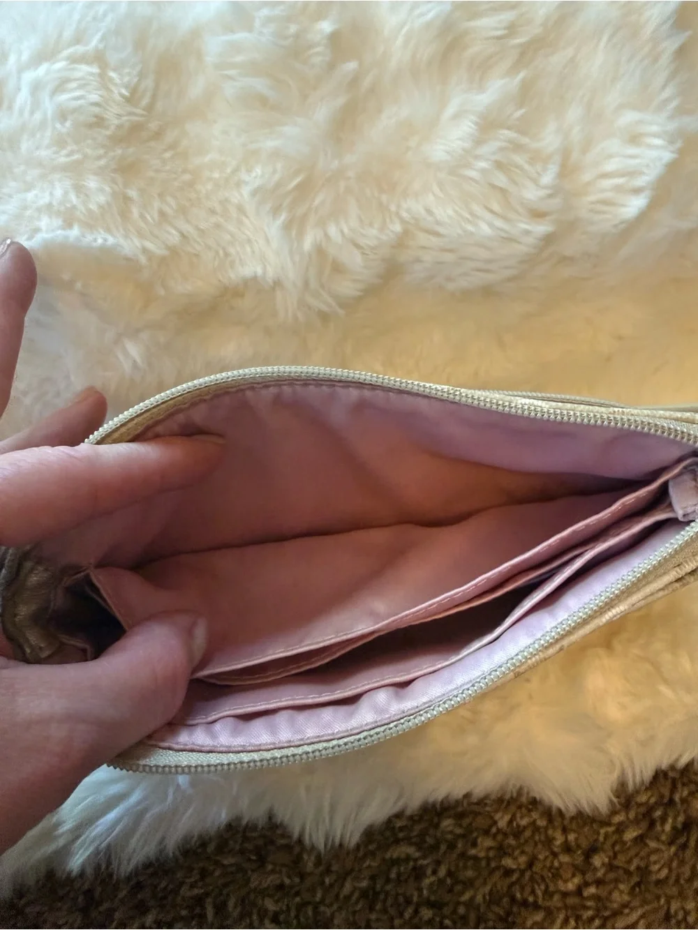 Coach wristlet clutch